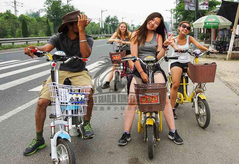 group trip in bike