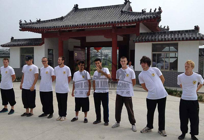 kung fu camp students
