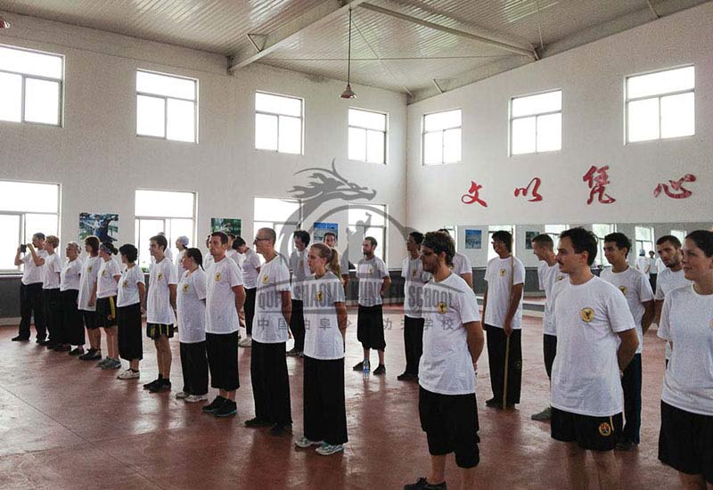 kung fu school students